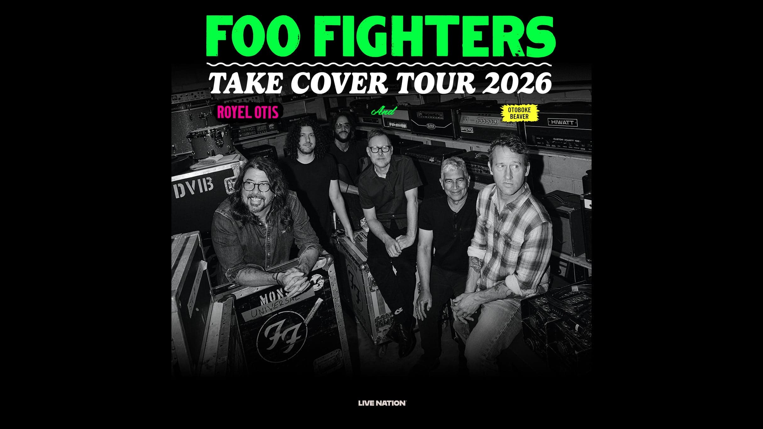 Foo Fighters: TAKE COVER TOUR 2026