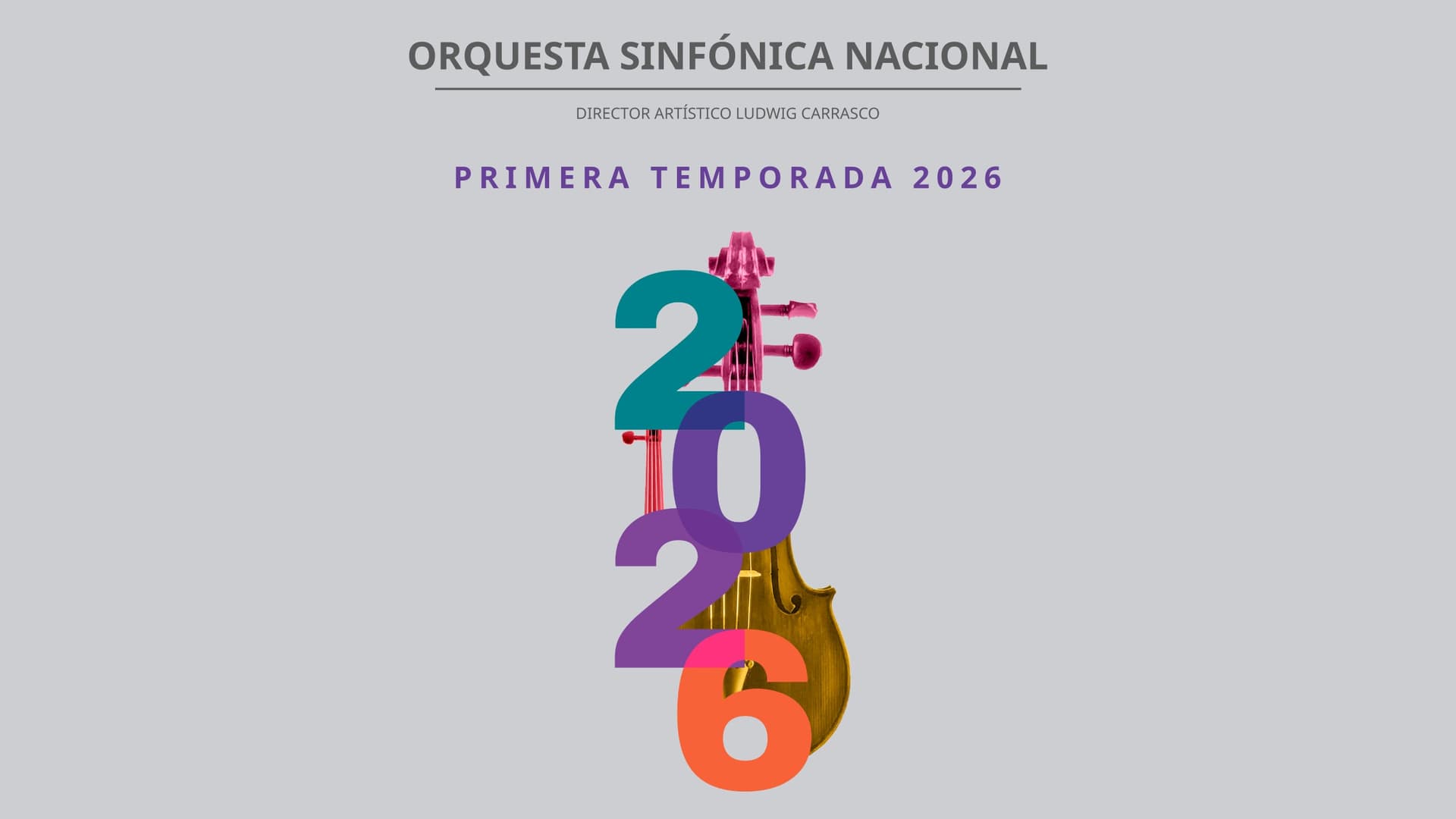 Orquesta Sinfónica Nacional Dir H Roberto Treviño, 8+. Ingreso 19:30 h