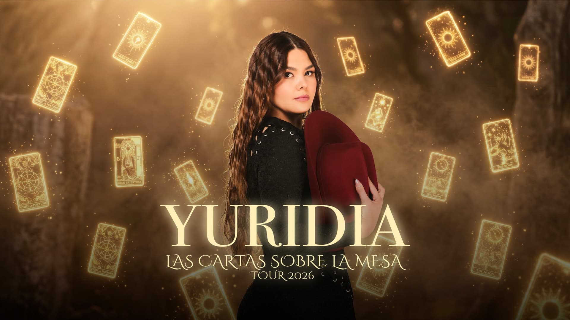Yuridia Las cartas sobre la mesa Tour