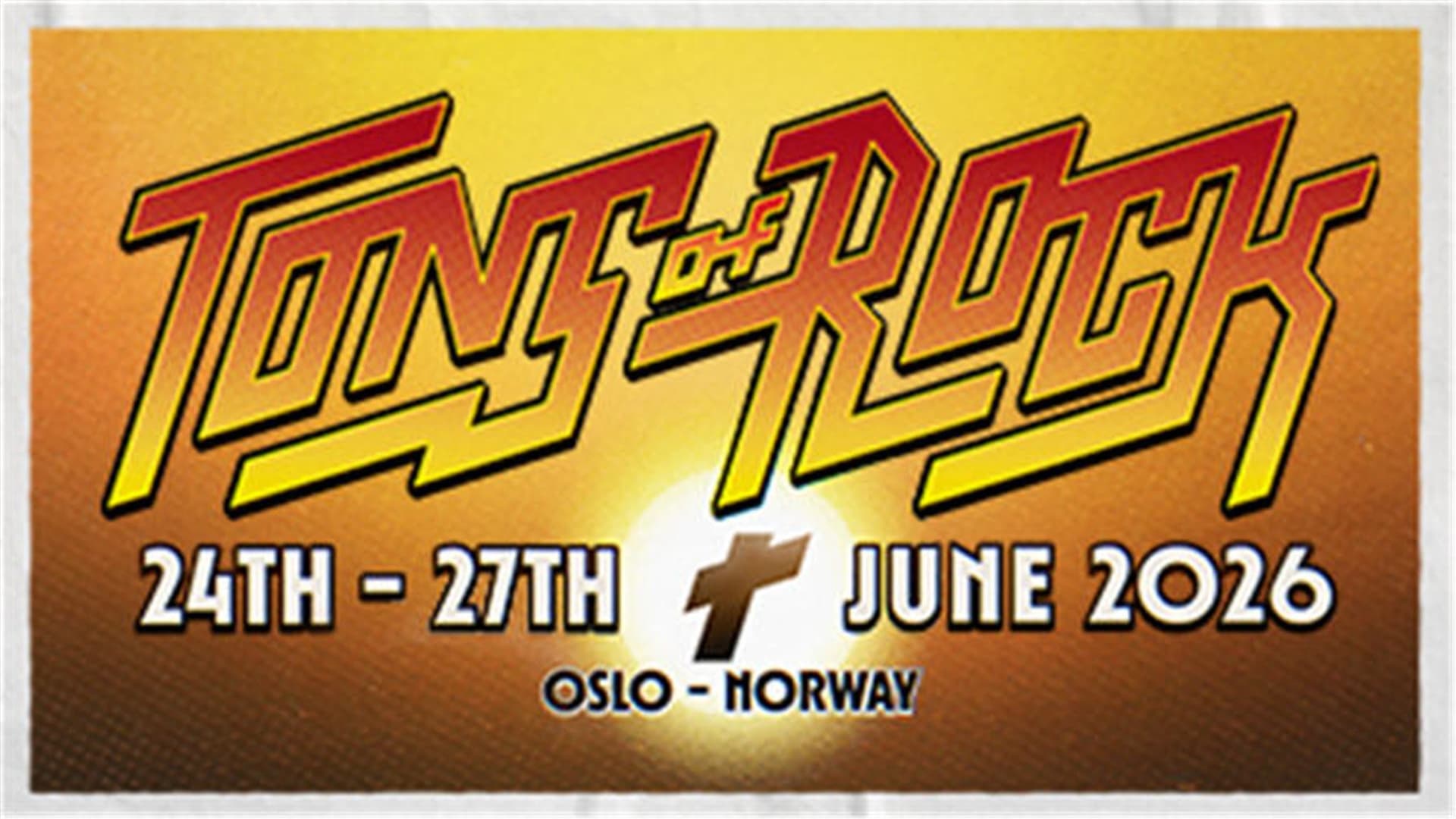 Dagspass ONSDAG  - Tons of Rock 2026 Bring Me the Horizon m.fl