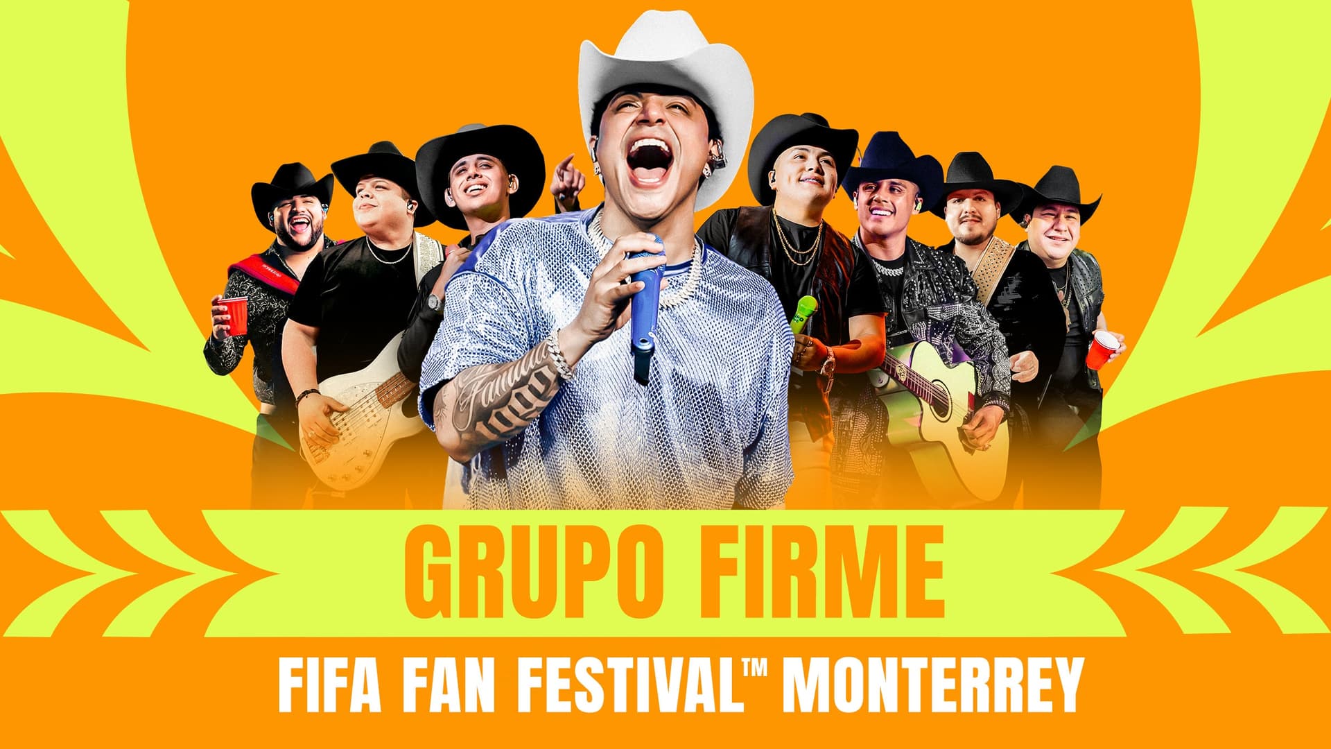 FIFA Fan Festival Monterrey - Grupo Firme (General Plus) en Monterrey - Wednesday, June 24, 2026
