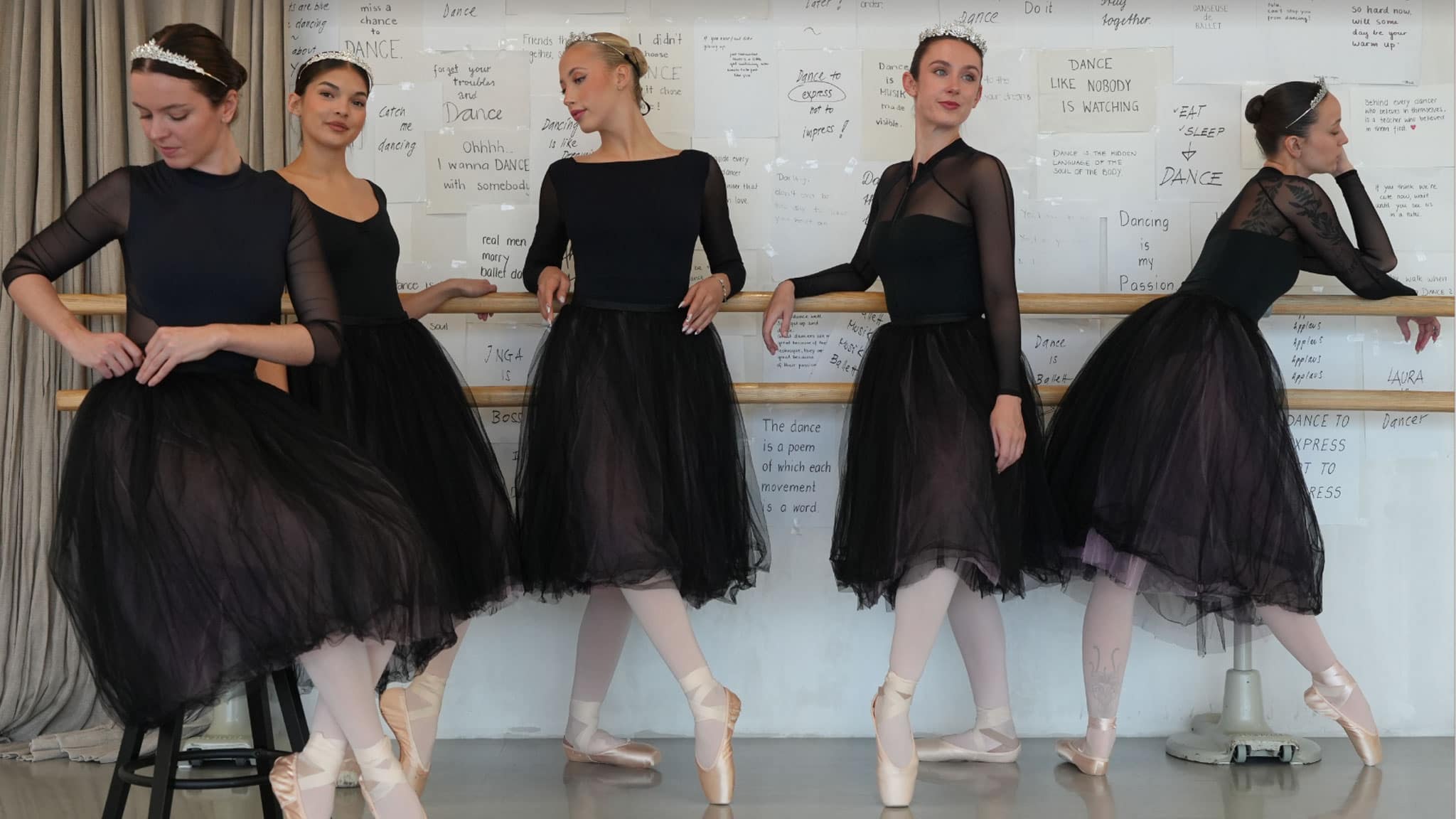 Ballett Grass On Stage
