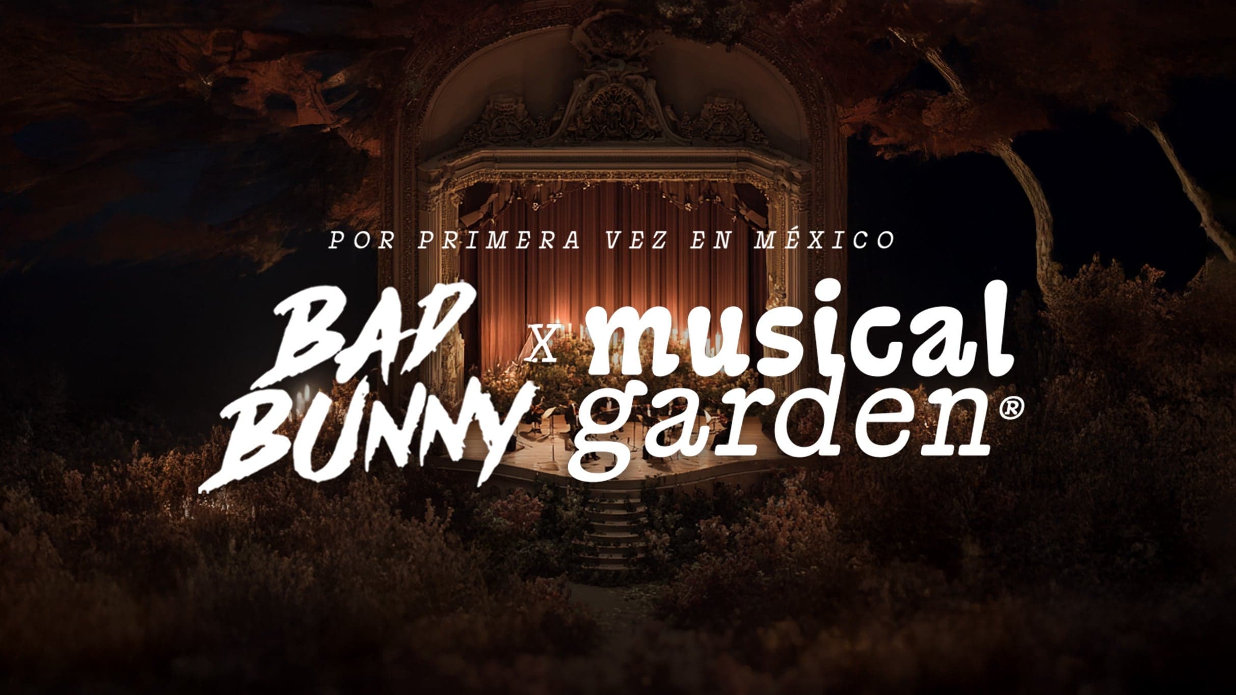 Bad Bunny x Musical Garden