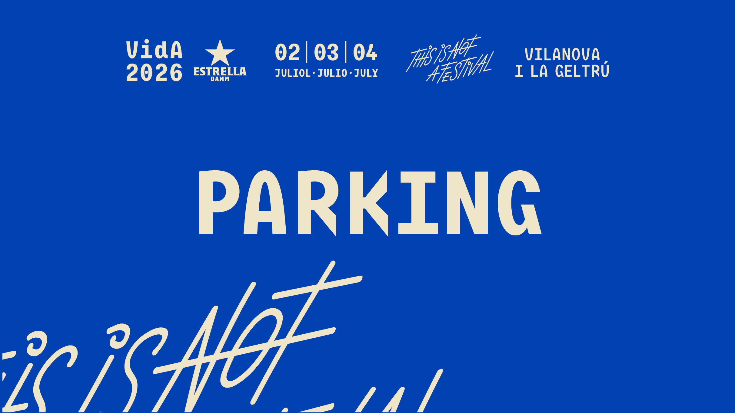 Vida Festival 2026 - Parking