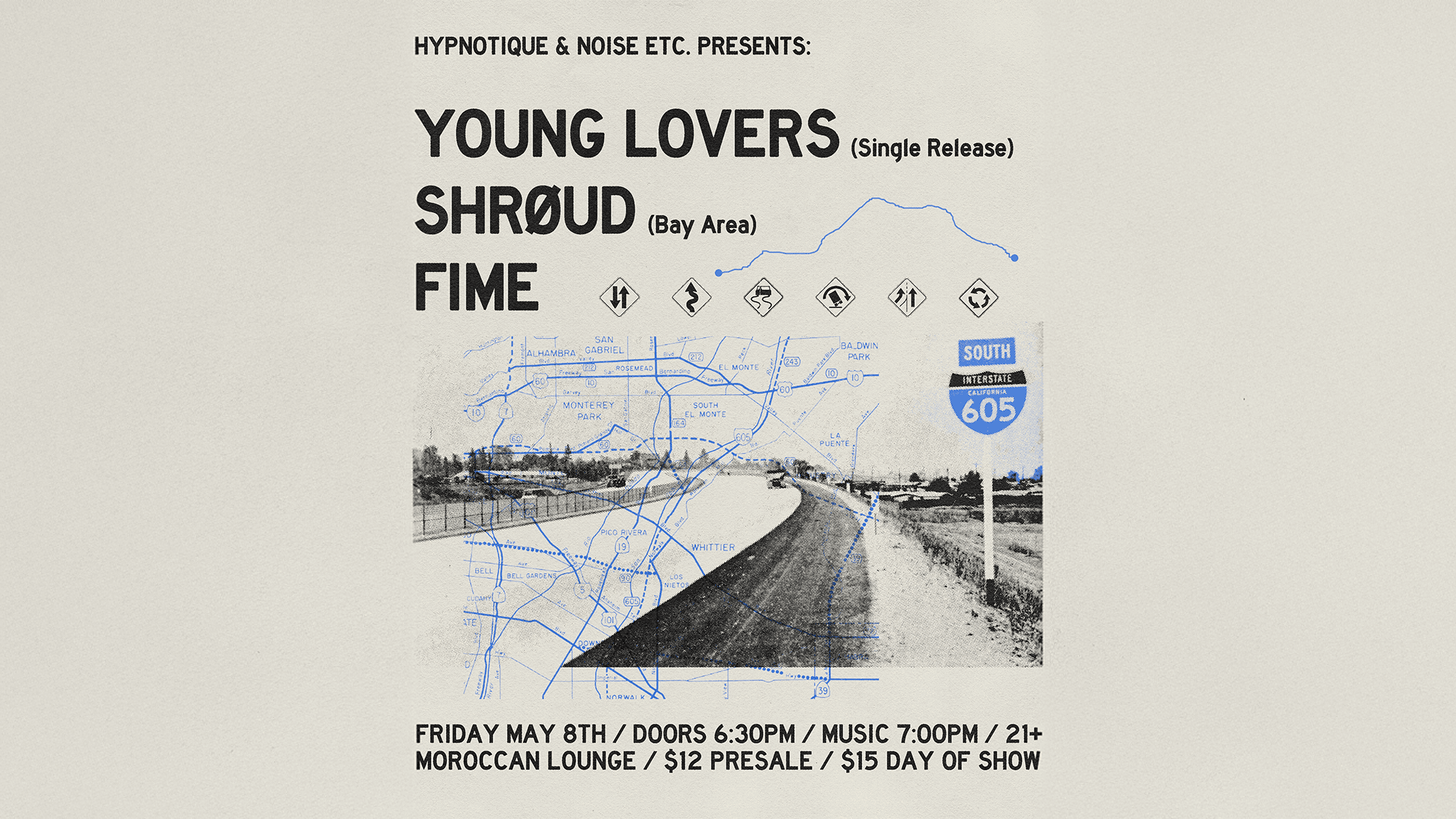 Hypnotique & Noise Etc. Present: Young Lovers, SHRØUD & Fime
