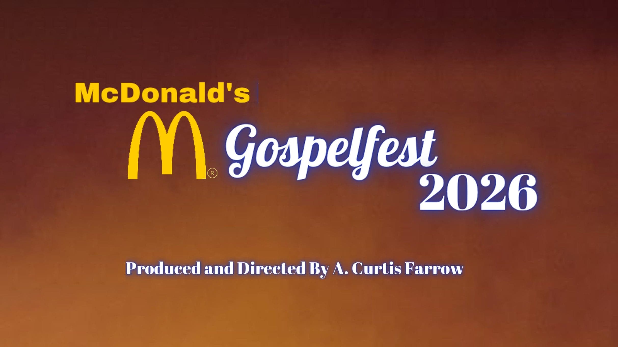 McDonald's Gospelfest 2026