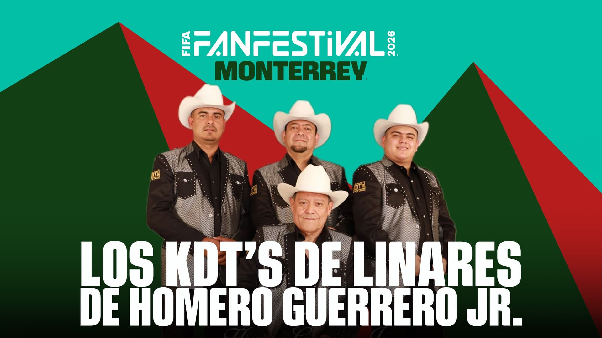 FIFA Fan Festival MonterreyKDTS de LinaresHomeroGuerreroJr(Preferente) en Monterrey - Samstag, 27. Juni 2026
