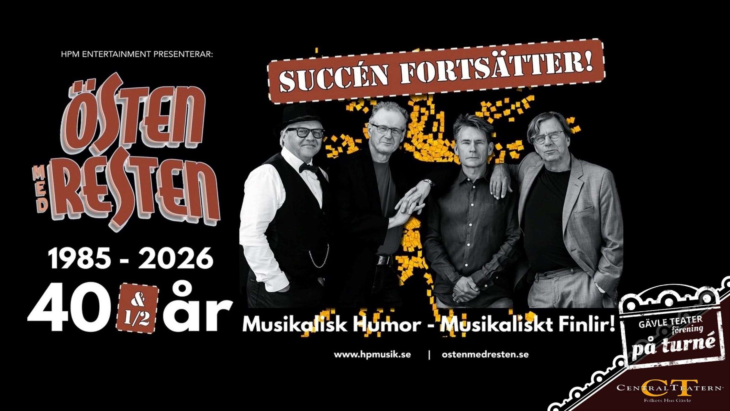 Östen med Resten 40½ år Succén Fortsätter