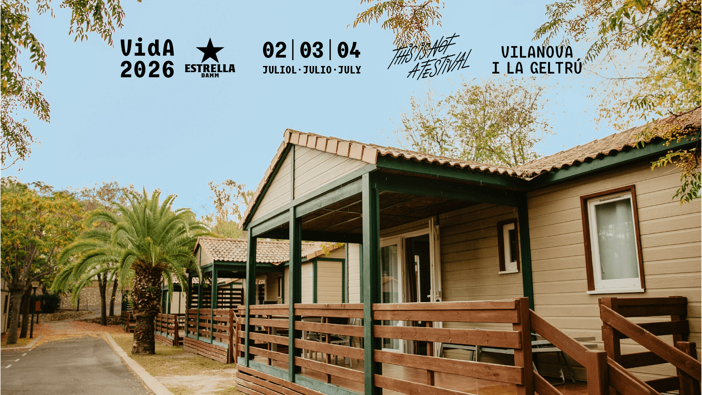 Vida Festival 2026 - Alojamiento Camping Vilanova Park