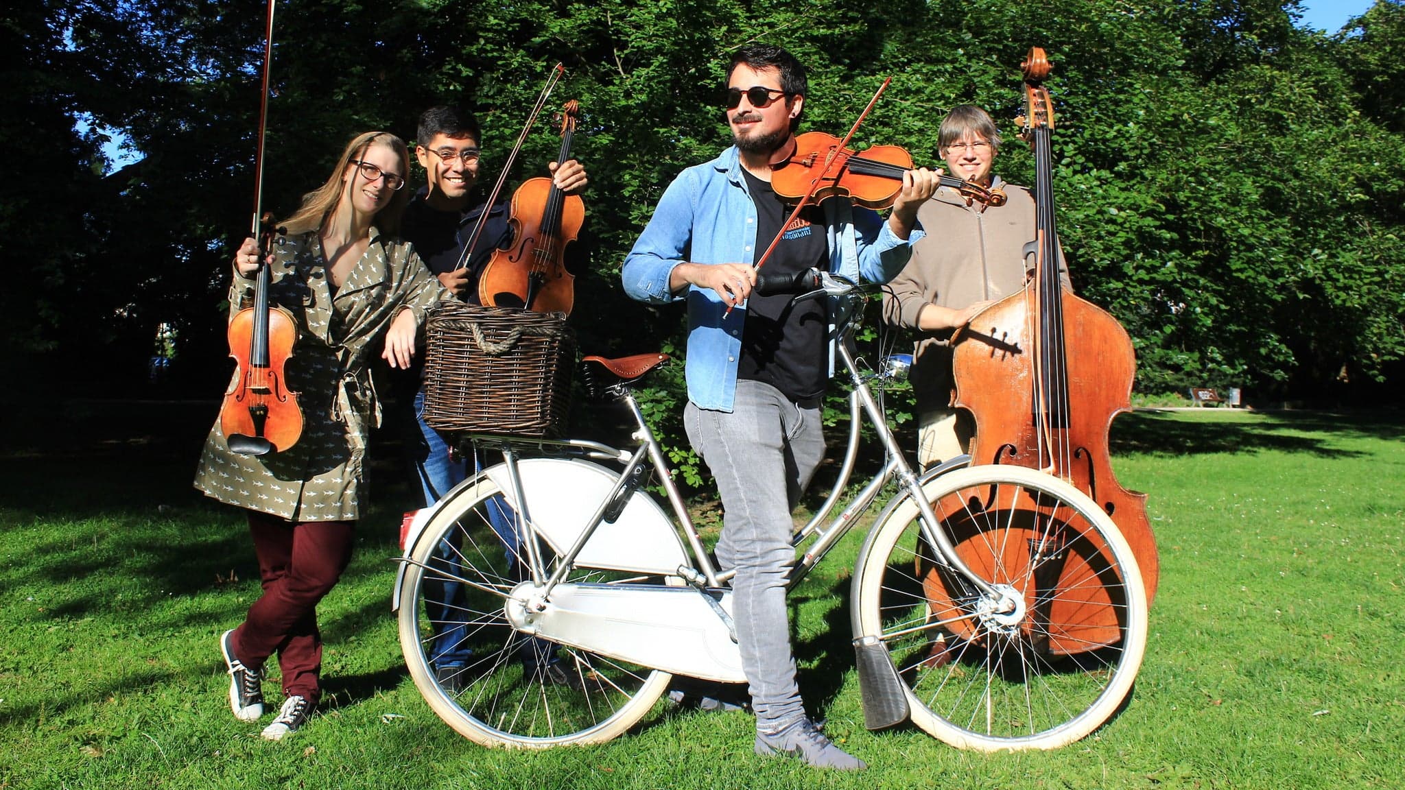 Musik im Grünen - Radtour mit Live-Musik (Tour 1: 14-16 km/h)