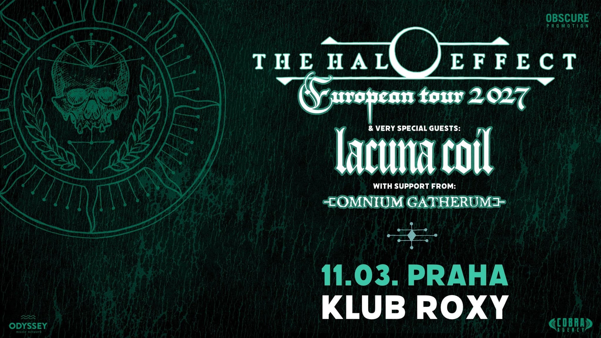 THE HALO EFFECT, LACUNA COIL, OMNIUM GATHERUM
