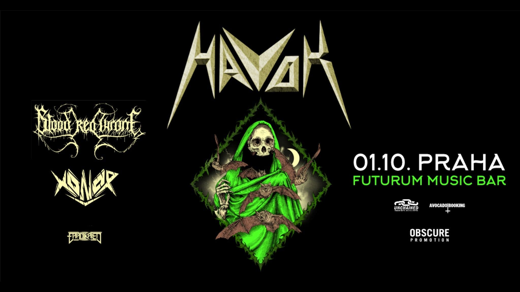 HAVOK, BLOOD RED THRONE, XONOR, ERADIKATED